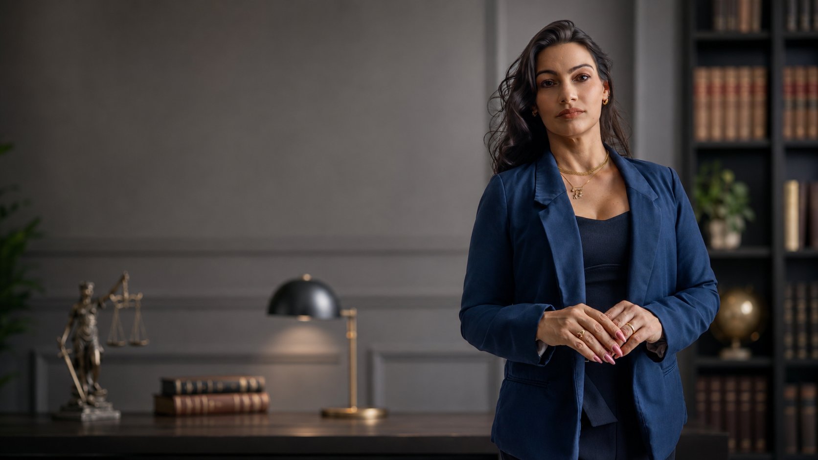 Dra. Kátia Bonatto em seu escritório